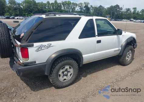2003 Chevrolet Blazer Ls из США, поврежденный, VIN 1GNCT18X83K143404